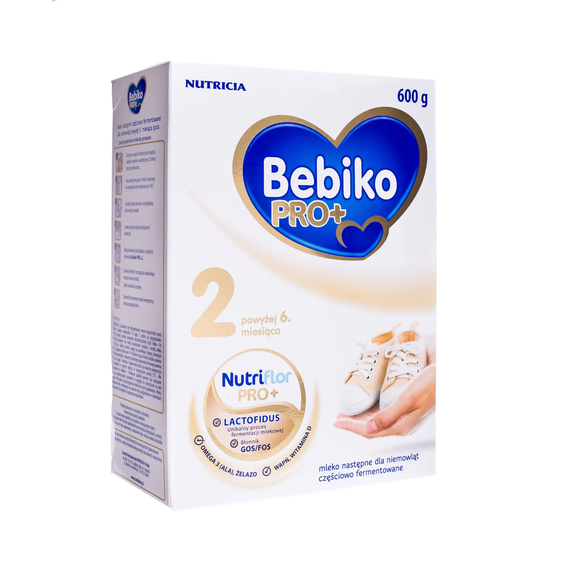 BEBIKO Pro+ 2. mleko dla niemowląt powyżej 6. miesiąca, 600g 