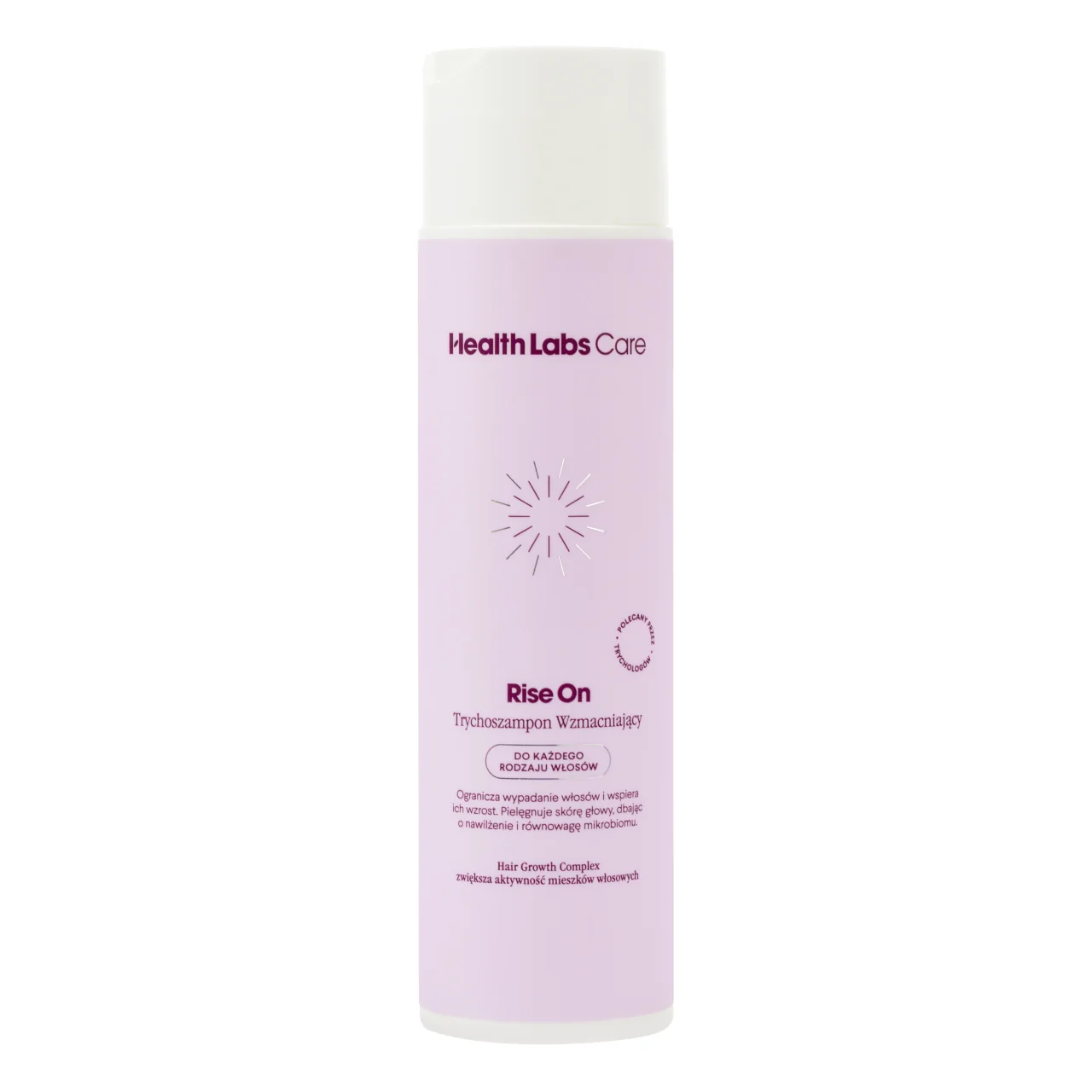 Health Labs Care Rise On trychoszampon wzmacniający, 250 ml