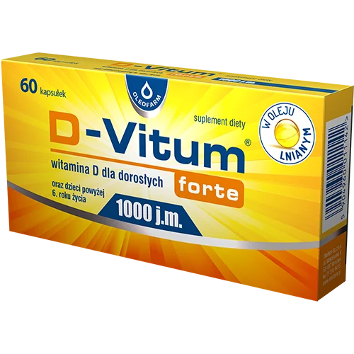D-Vitum Forte 1000 60 kapsułek