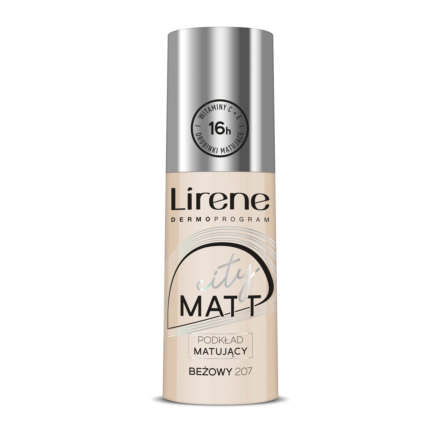Lirene CITY MATT podkład matujący Beżowy 207