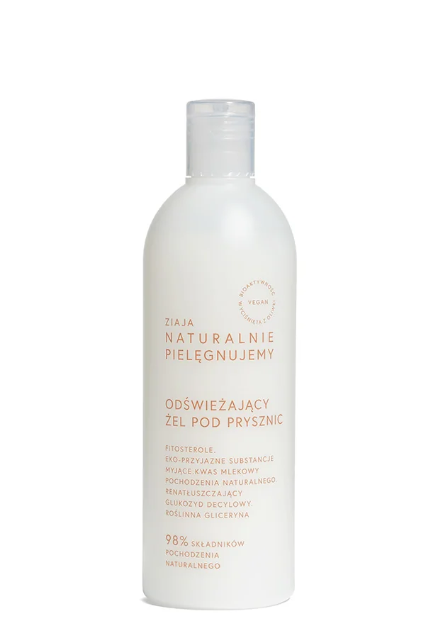 Ziaja Naturalnie Pielęgnujemy odświeżający żel pod prysznic, 400 ml