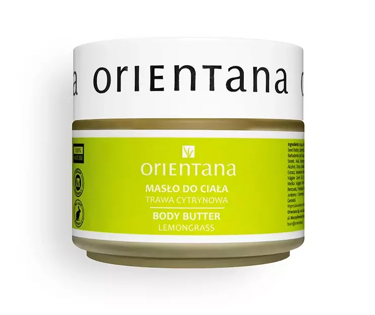 Orientana masło do ciała trawa cytrynowa, 100 g