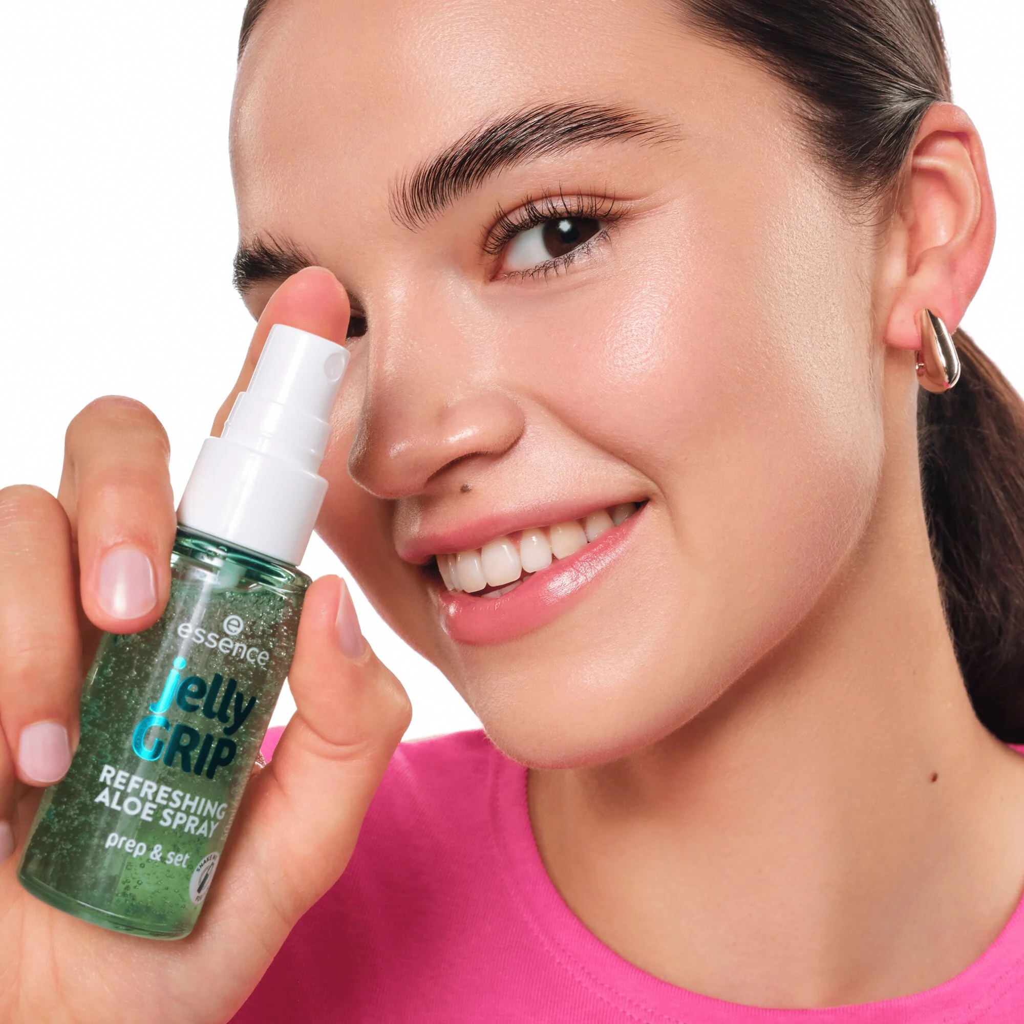 Essence Jelly Grip odświeżający spray do twarzy, 50 ml