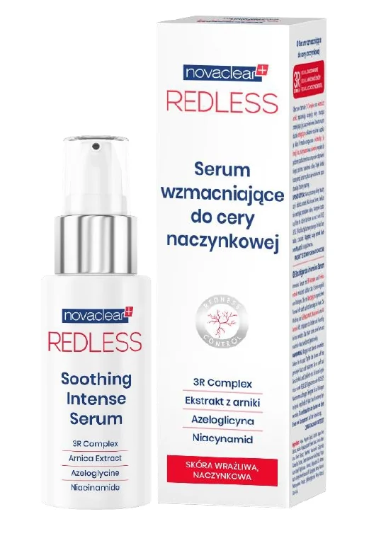 Novaclear Redless serum wzmacniające do cery naczynkowej, 30 ml