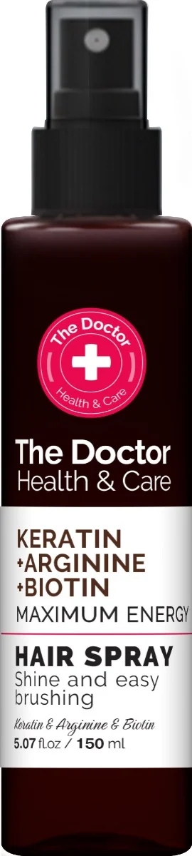 The Doctor Health & Care Maksymalna Energia keratyna + arginina + biotyna, spray do włosów 150 ml