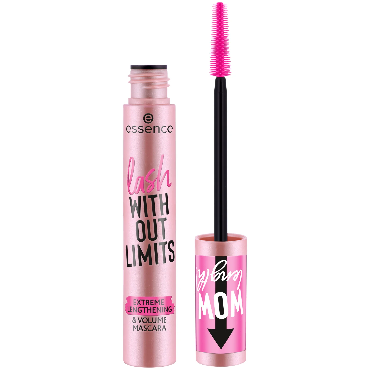 Esscence lash WITHOUT LIMITS maskara wydłużająca i pogrubiająca, 01 Ultra Black, 13 ml