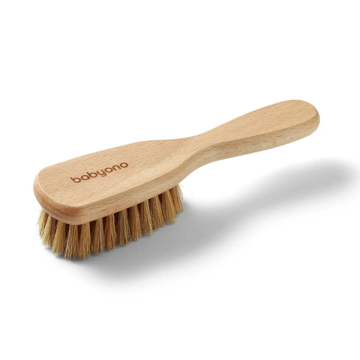 Babyono szczotka z naturalnego włosia średnio miękka, 1 sztuka