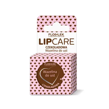 Floslek Lip Care, czekoladowa wazelina do ust, 15 g 