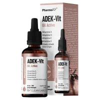 Pharmovit Clean Label ADEK-Vit Oil Active, suplement diety, 30 ml