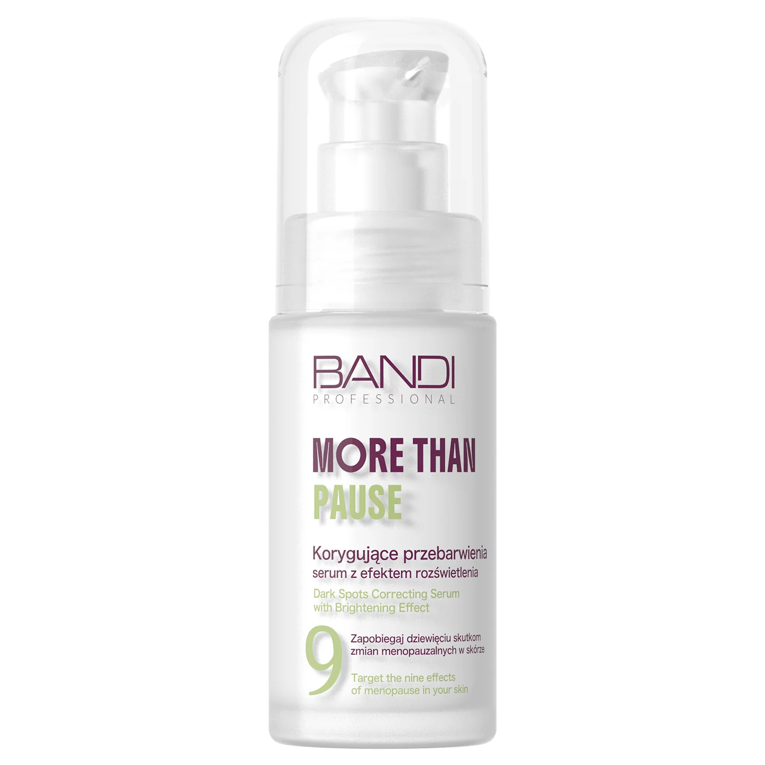 Bandi More Than Pause korygujące przebarwienia serum z efektem rozjaśnienia, 30 ml