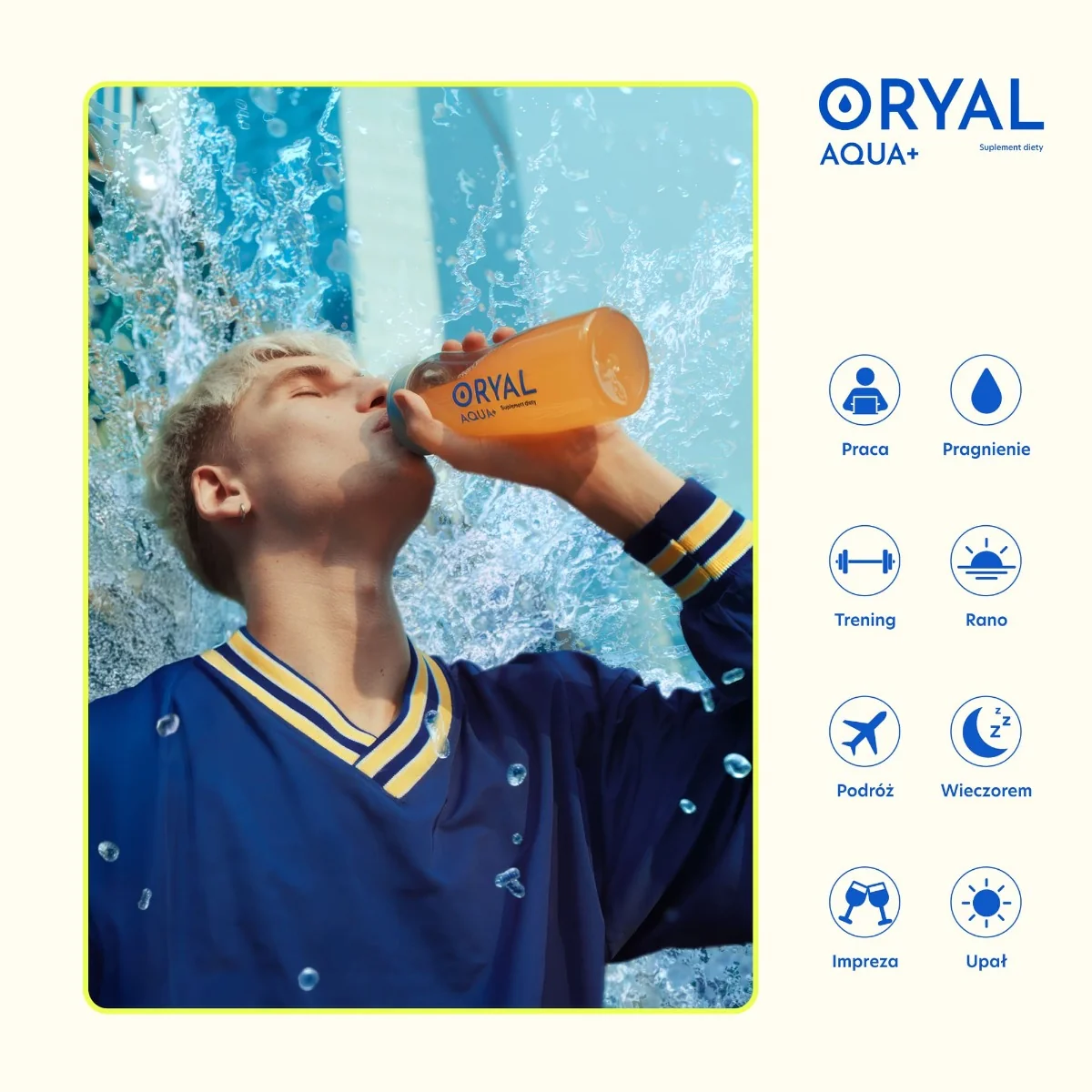 Oryal Aqua+ MIX 14 saszetek
