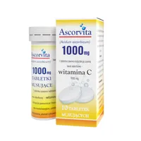 Ascorvita Witamina C, 1000 mg, 10 tabletek musujących