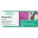 Alergo Teva, 5 mg, 10 tabletek powlekanych
