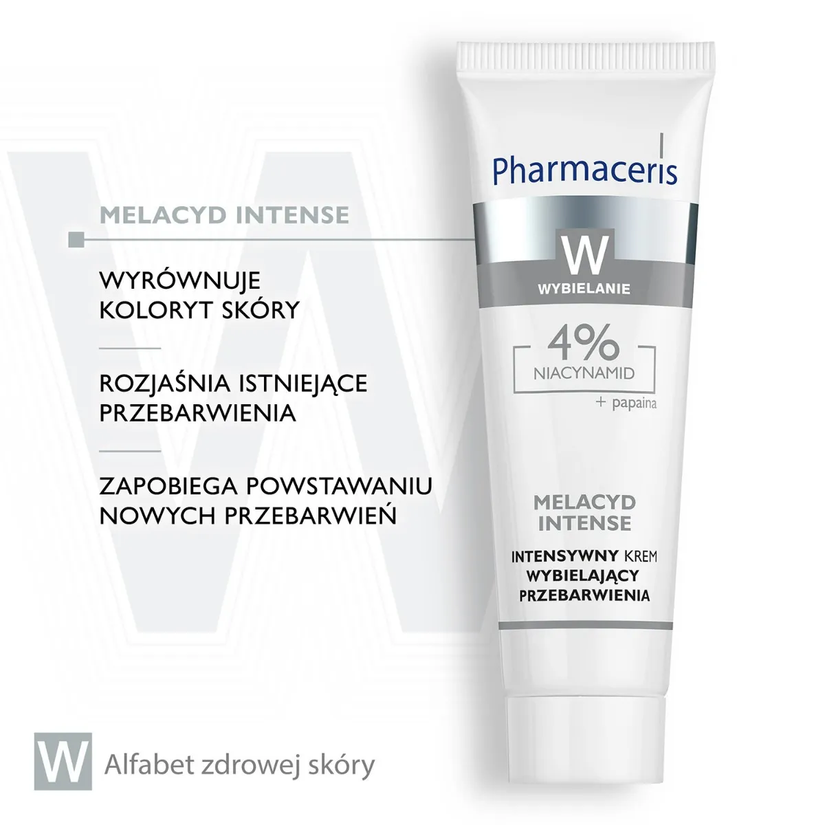 Pharmaceris W Melacyd Intense, krem wybielający przebarwienia, na noc, 30 ml 