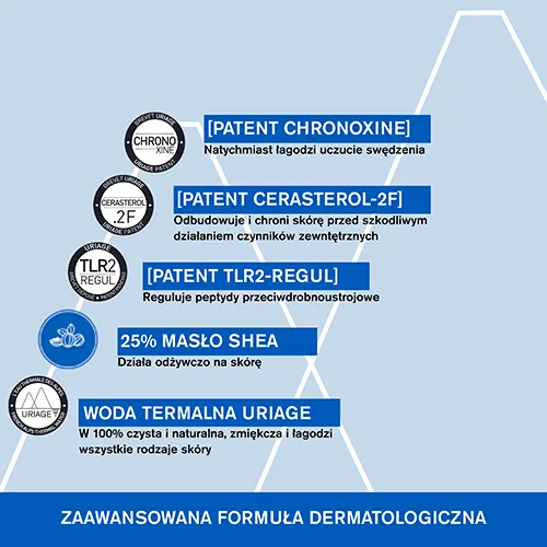 Uriage Xemose Cerat, balsam do skóry bardzo suchej, 200 ml 