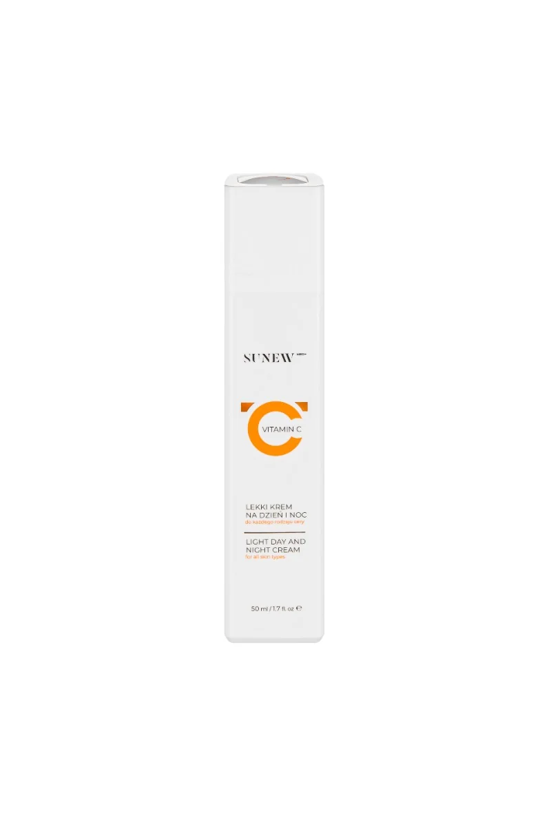 SunewMed+ lekki krem do twarzy z witaminą C na dzień i noc 50 ml