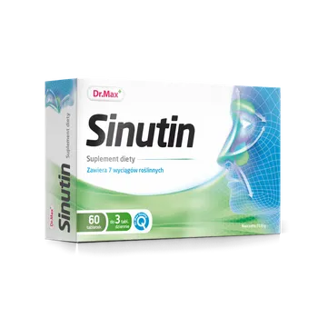 Sinutin Dr.Max, suplement diety, 60 tabletek 