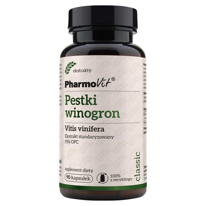 Pharmovit Pestki Winogron 90 kapsułek