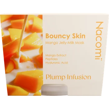 Nacomi Bouncy Skin maska do twarzy Mango, 80 ml