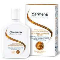 Dermena DETOX szampon micelarny do włosów wypadających, 200 ml