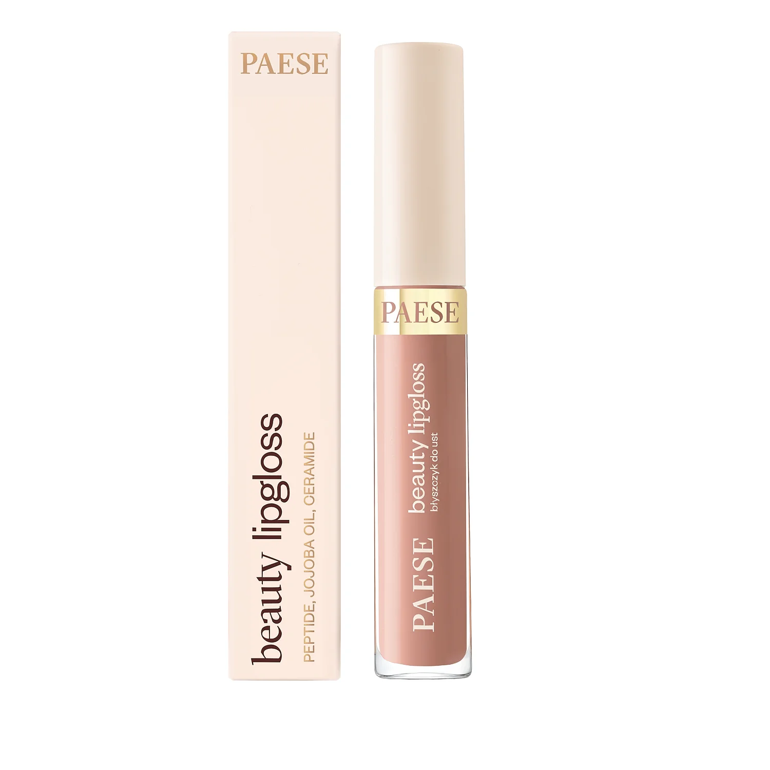 Paese Beauty Lipgloss błyszczyk do ust 14 Caramel Mousse, 4,5 ml
