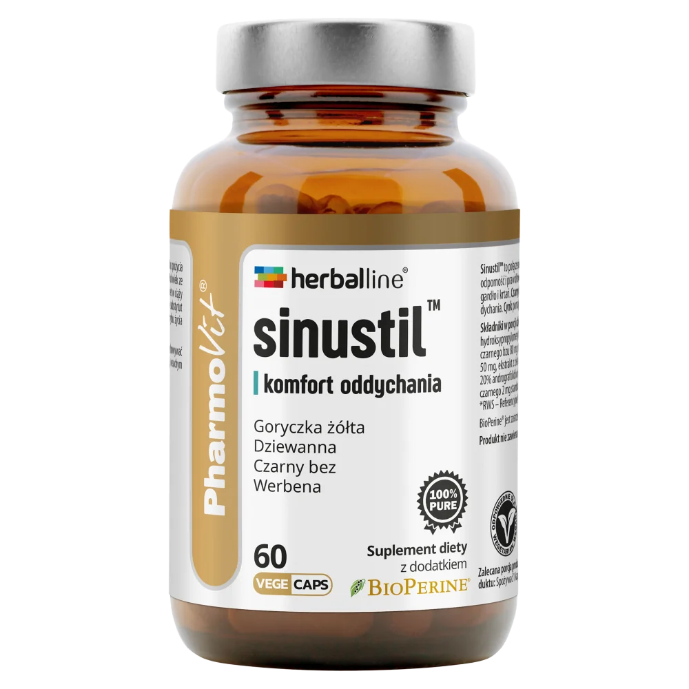 Pharmovit Herbaline Sinustil™ komfort oddychania 60 kapsułek