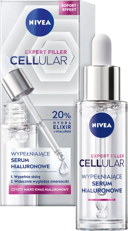 Nivea Cellular Expert Filler hialuronowe serum wypełniające, 30 ml
