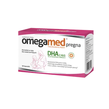 Omegamed Pregna, suplement diety, 60 kapsułek 