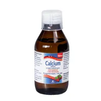 Calcium Aflofarm, syrop, smak truskawkowy, 150 ml