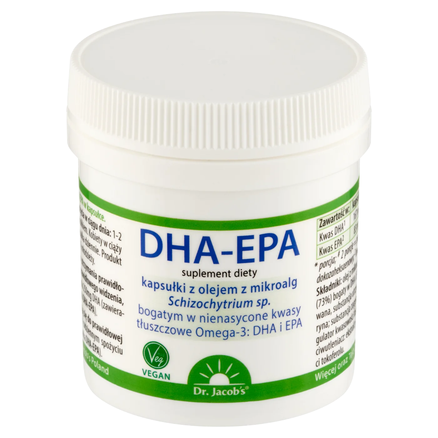 Dr Jacob's DHA-EPA 60 kapsułek