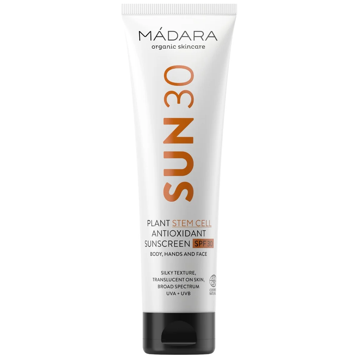 Madara Plant Stem Cell Antioxidant Sunscreen nawilżający krem przeciwsłoneczny do ciała SPF 30, 100 ml