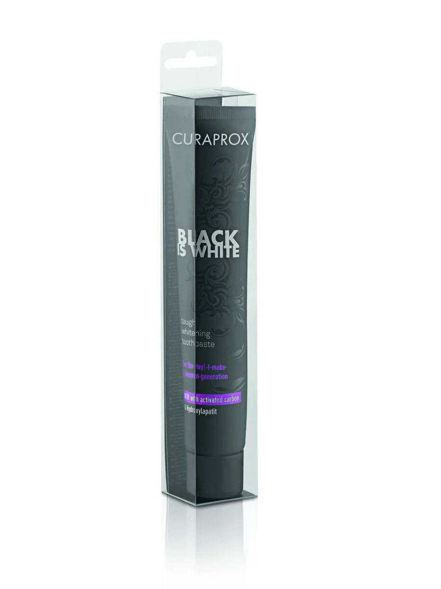 Curaprox Black Is White pasta do zębów, 90 ml