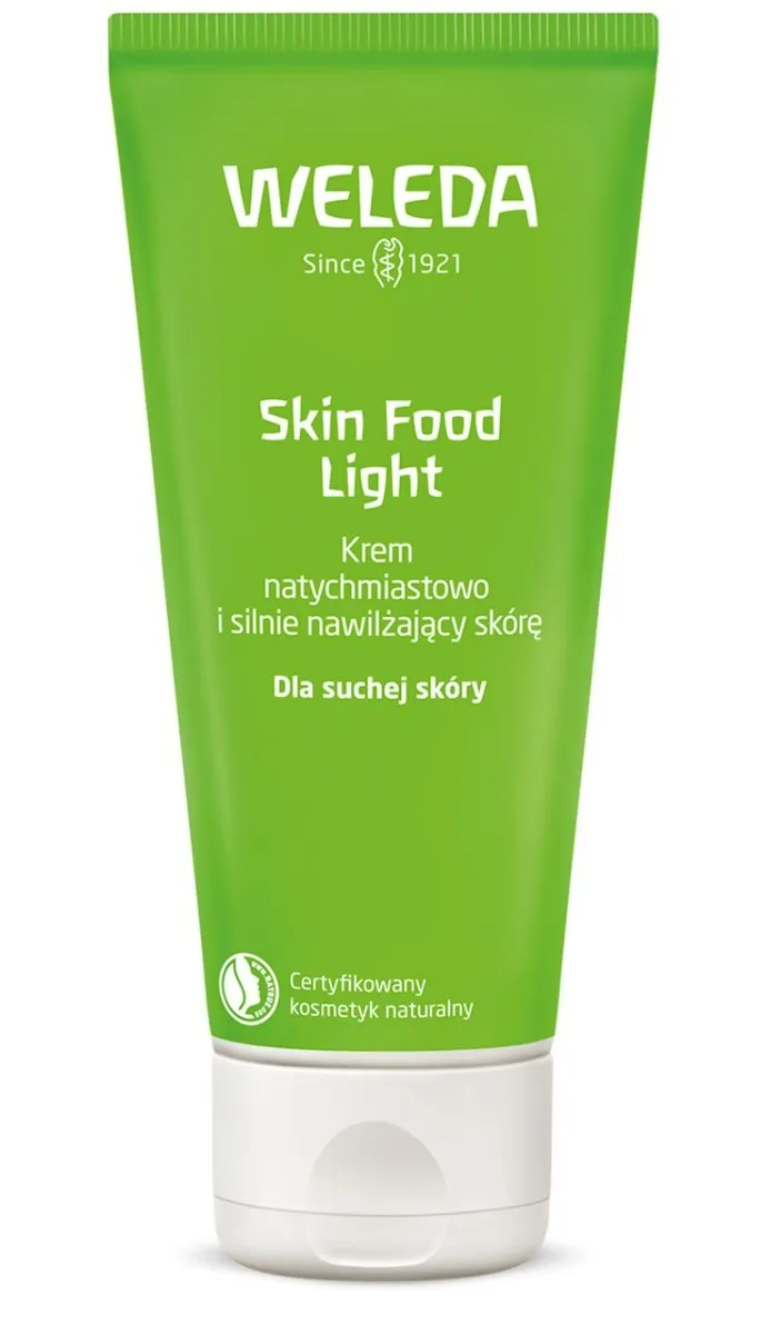 Weleda Skin Food light Krem natychmiastowo i silnie nawilżający skórę dla suchej skóry, 30 ml