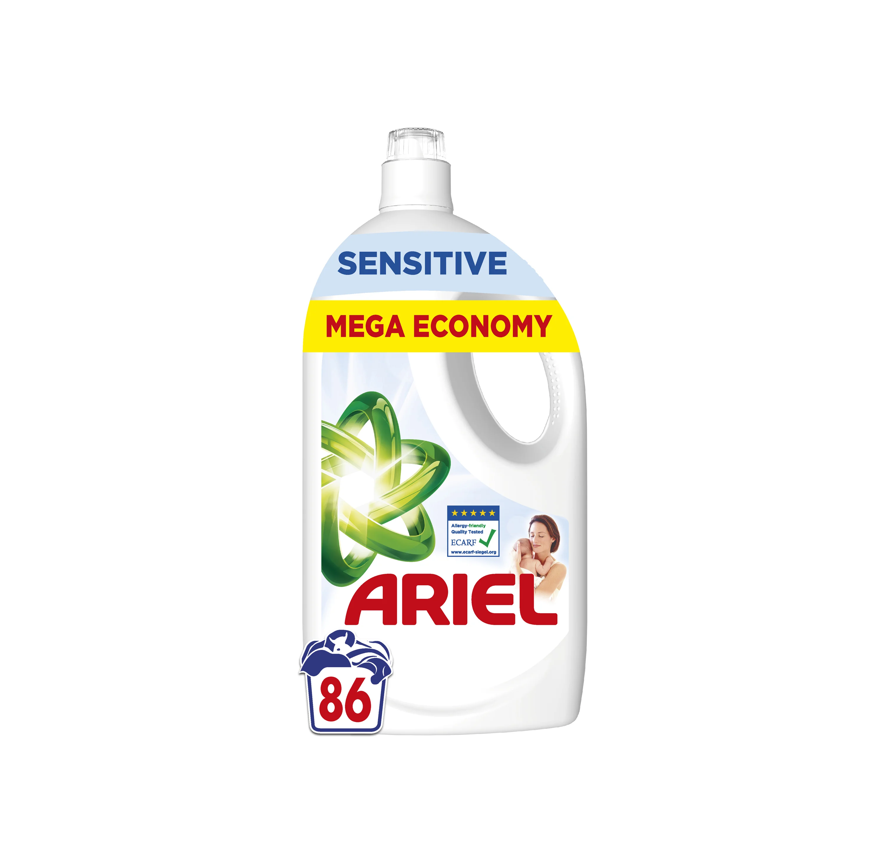 Ariel Sensitive płyn do prania, 86 prań