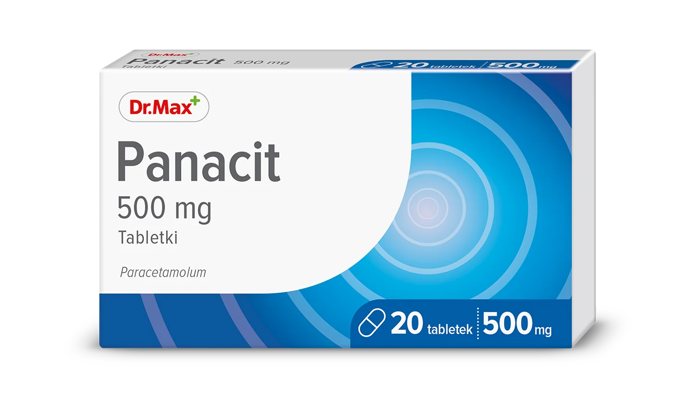 Panacit Dr. Max 500 mg, 20 tabletek
