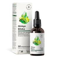Aura Herbals Ginkgo Biloba, suplement diety, 50 ml