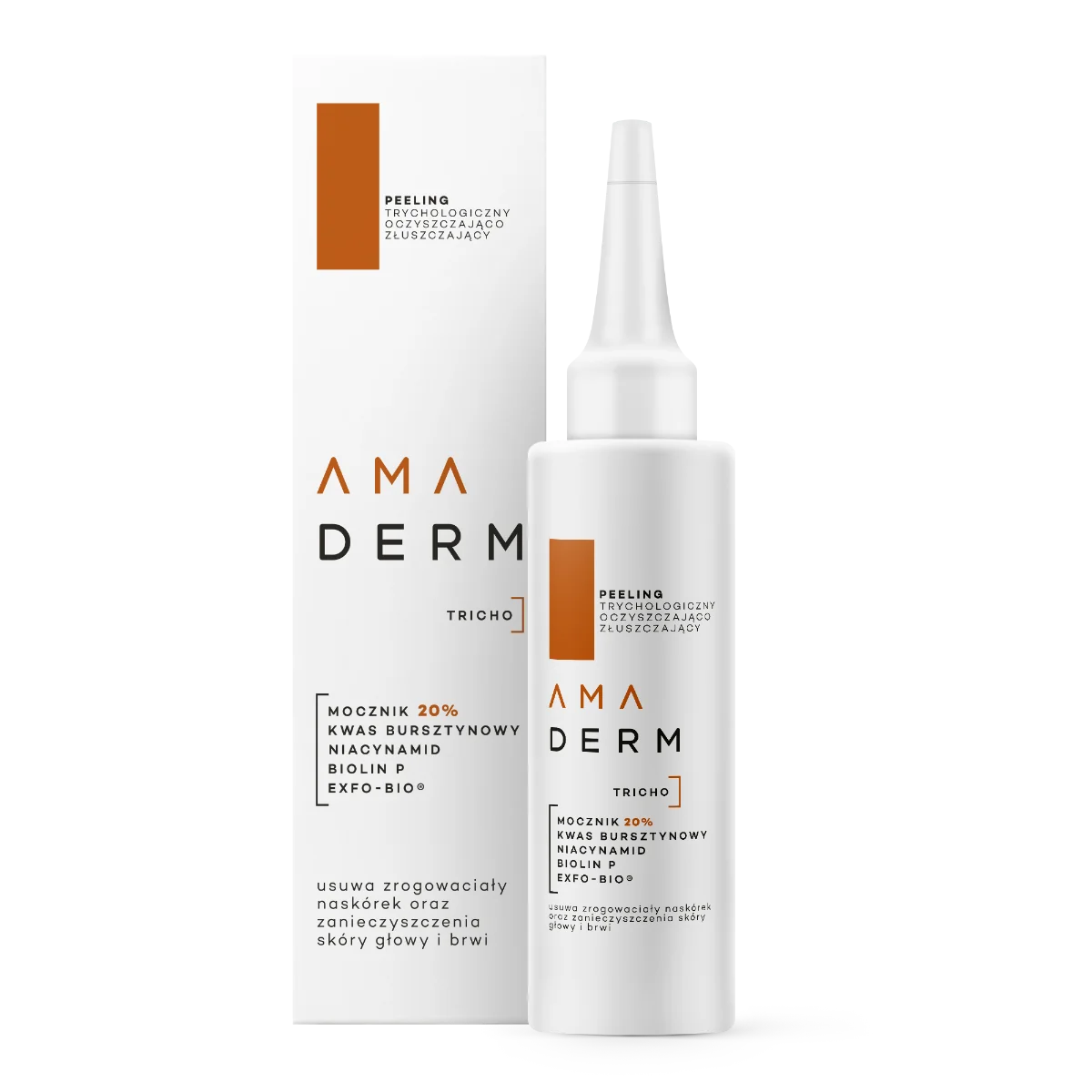 Amaderm Tricho oczyszczająco-złuszczający peeling trychologiczny, 100 ml