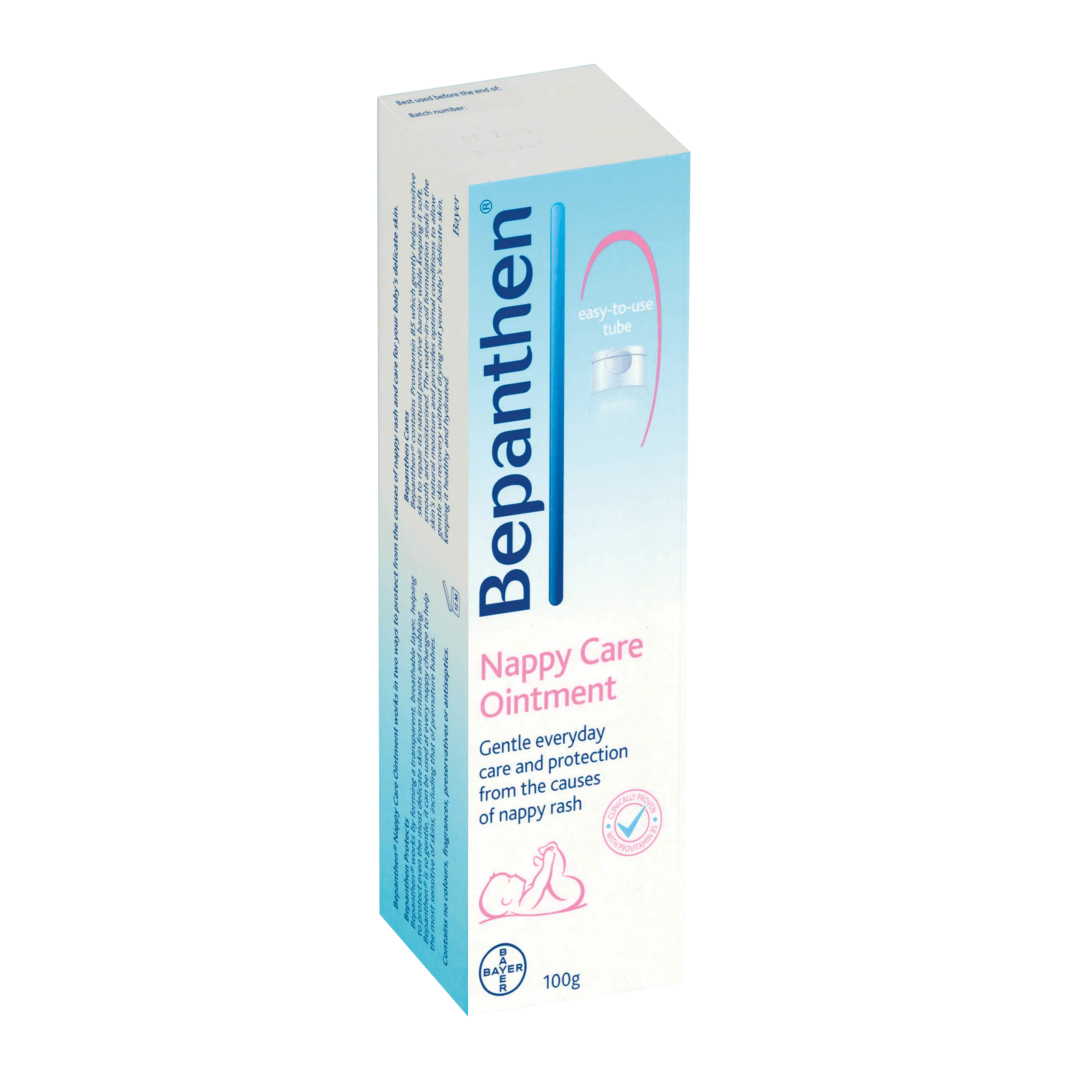 Bepanthen Nappy Care Ointment, import równoległy, 100 g