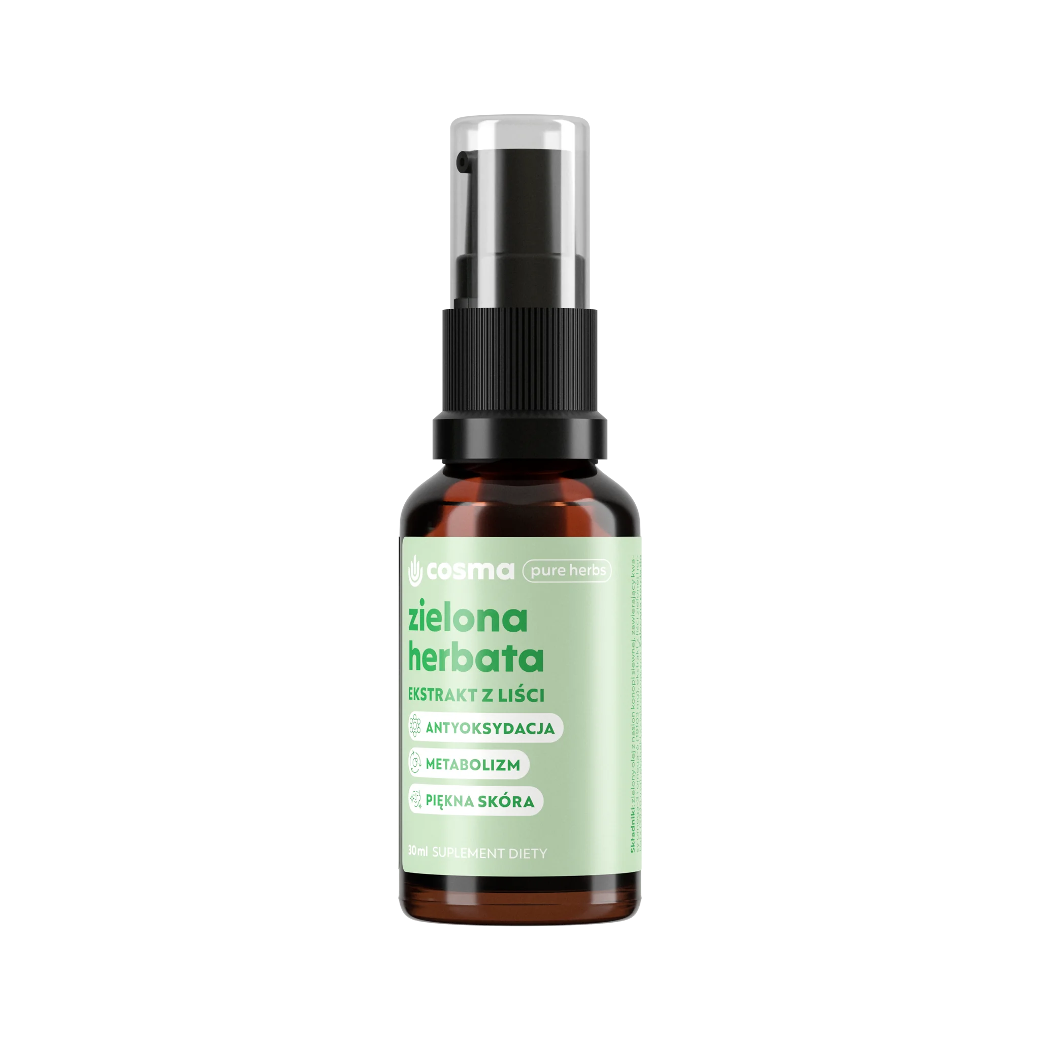 Cosma Pure Herbs Zielona Herbata 30 ml
