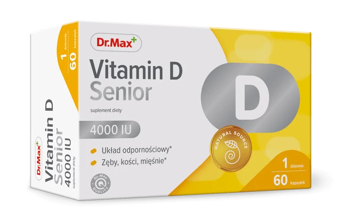 Dr.Max Vitamin D Senior 4000 IU 60 kapsułek