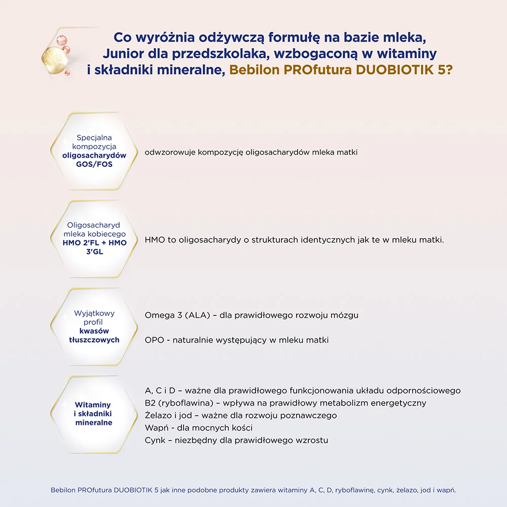 Bebilon Profutura DuoBiotik 5 odżywcza formuła na bazie mleka, dla przedszkolaka, 800 g