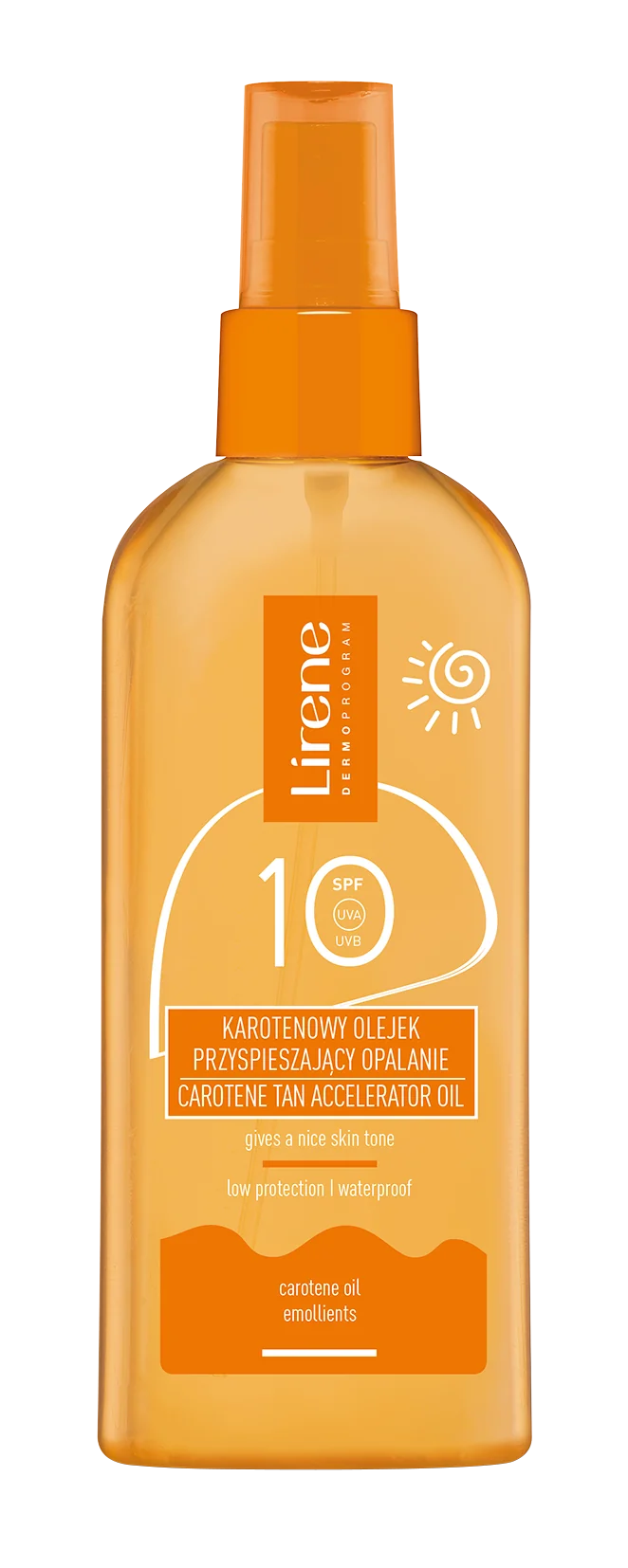 Lirene Sun przyspieszacz opalania SPF 10, 150 ml
