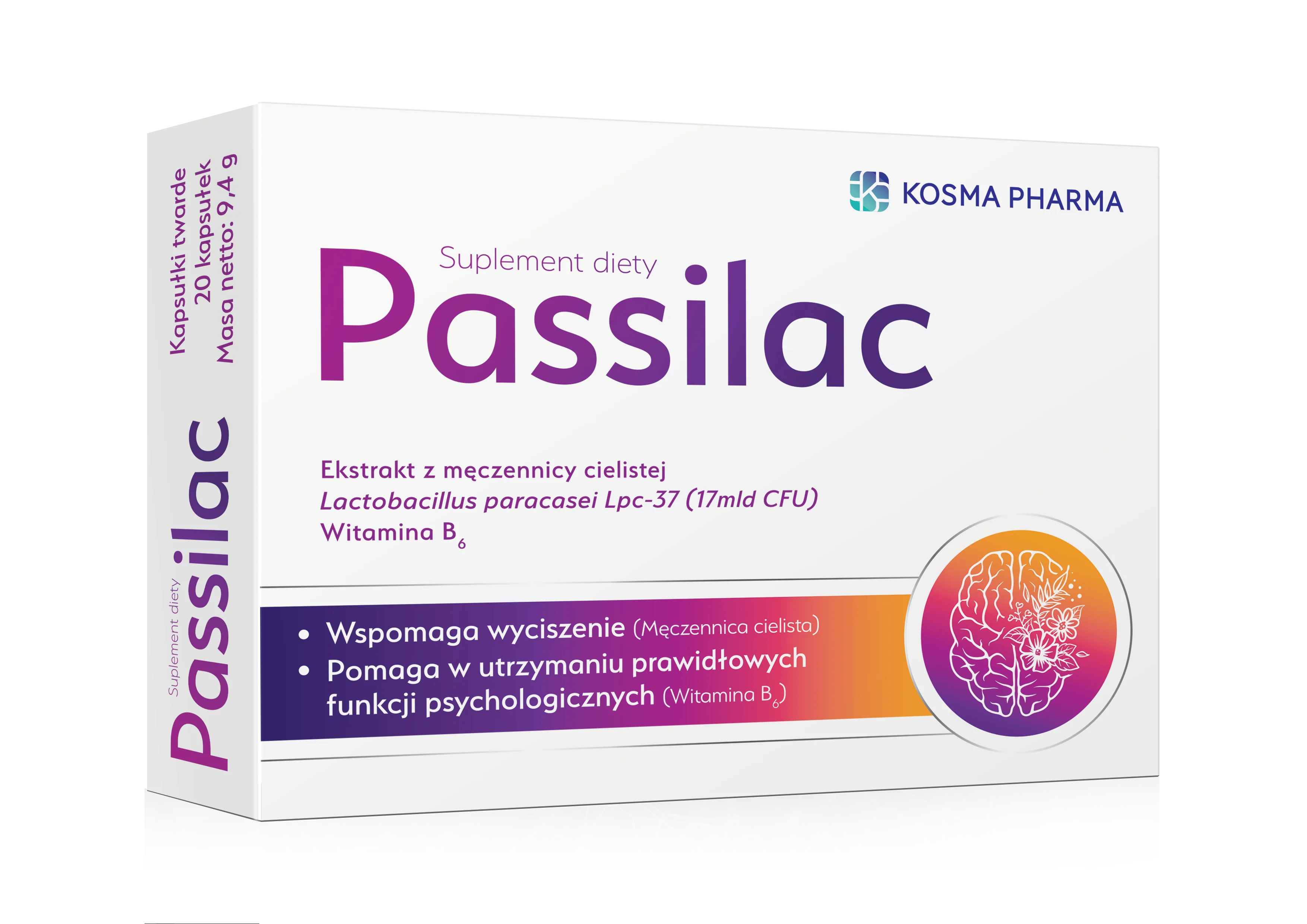 Passilac 20 kapsułek
