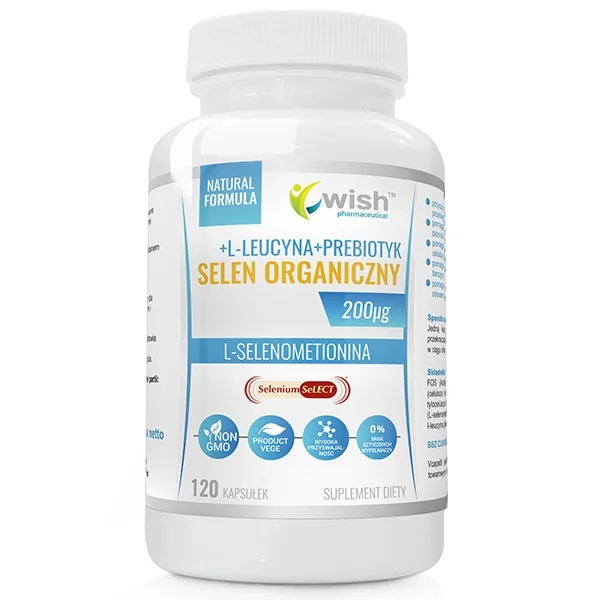 Wish Selen Organiczny 120 kapsułek