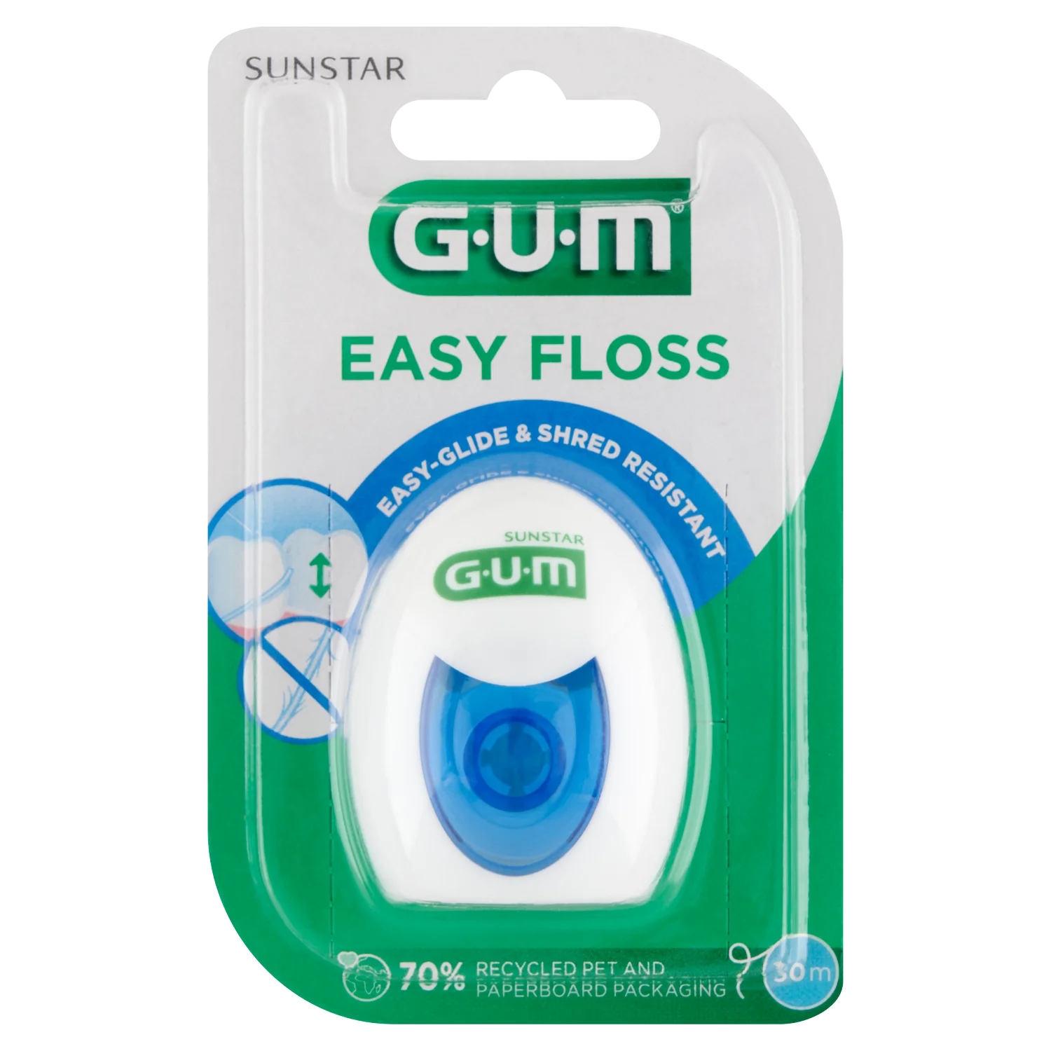 Sunstar Gum Easy-Floss nić dentystyczna, 30 m