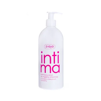 Ziaja Intima kremowy płyn do higieny intymnej z kwasem mlekowym, 500 ml