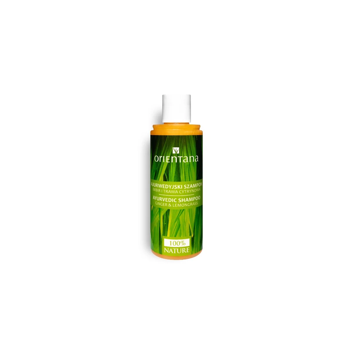 Orientana ajurwedyjski szampon, imbir i trawa cytrynowa, 210 ml