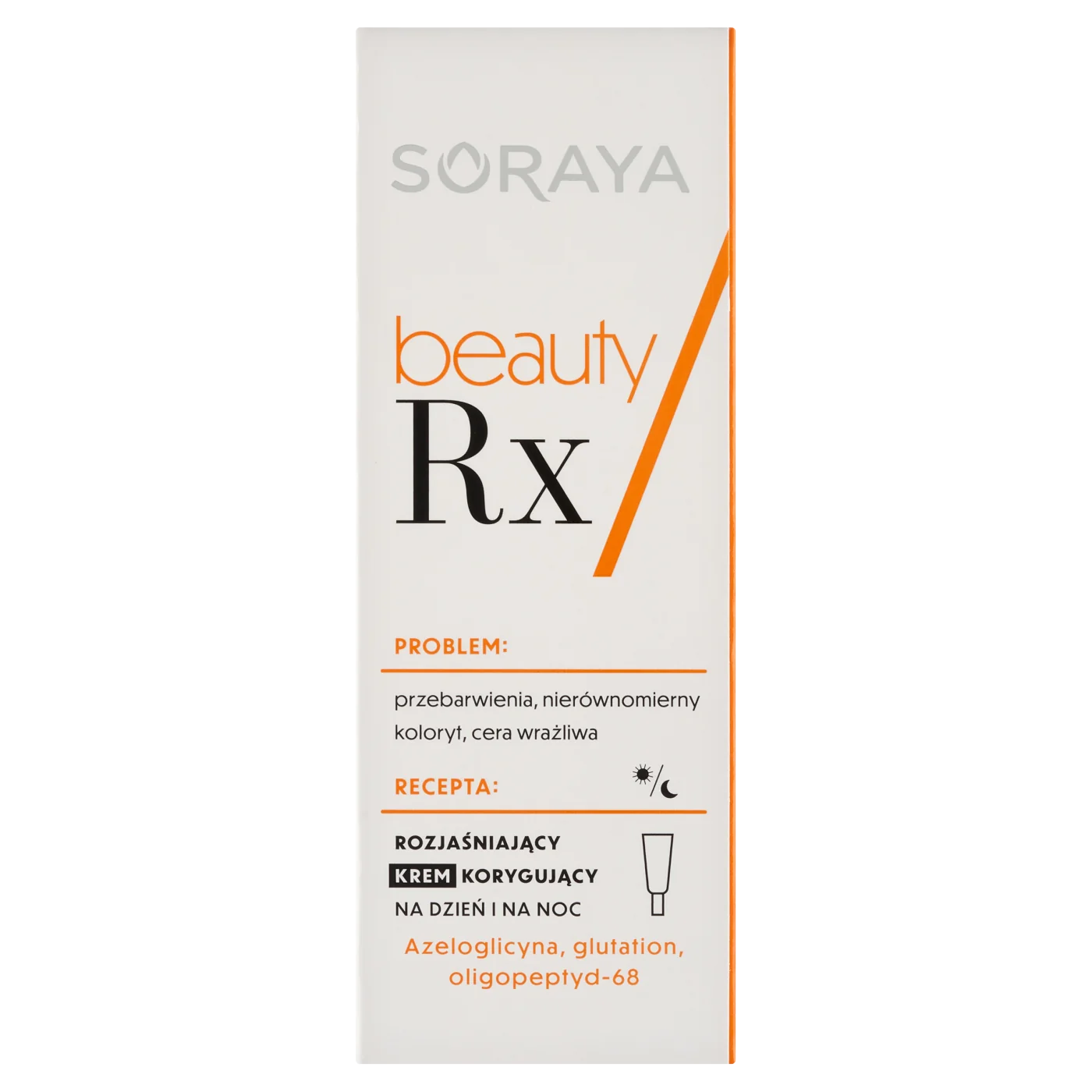 Soraya Beauty Rx rozjaśniający krem korygujący na dzień i na noc, 50 ml