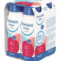 Frebini Energy Drink, smak truskawkowy, płyn, 4 x 200 ml