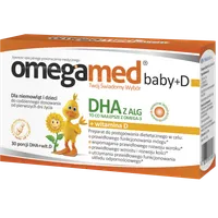 Omegamed Baby+D, 30 kapsułek twist-off